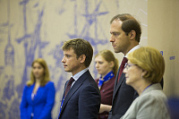 Н.Семенов, Д.Мантуров, В.Скворцова на церемониях подписания соглашений в рамках ПМЭФ-2016